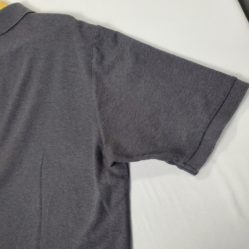 US Polo Association - Men's Charcoal Gray Short Sleeve Polo Shirt Size 2XL - Picture 9 of 16
